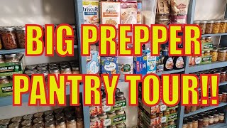 PREPPER PANTRY TOUR Prepping  Preparedness  Preppers 2023  Food Shortages  Empty Shelves [upl. by Sonia]