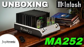 UNBOXING  MCINTOSH MA252  AMPLIFICADOR HÍBRIDO INTEGRADO [upl. by Edie]