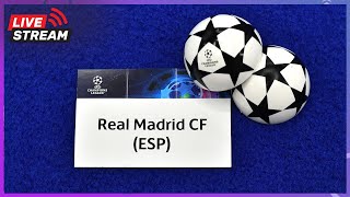 Champions League 202324 group stage draw  Real Madrid [upl. by Irrak]