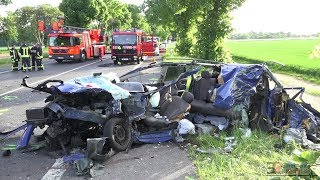 HORRORUNFALL IN KORSCHENBROICH  3 Tote nach Frontalunfall auf Bundesstraße [upl. by Oicneconi]