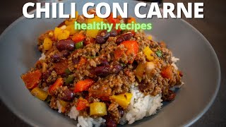 Chili con carne recipe tasty  healthy weekday dishes [upl. by Trillbee]