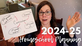 Brainstorm Homeschool Planning for 20242025 II HELP ME pick Homeschool Curriculum II [upl. by Parfitt861]