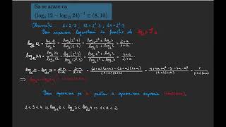 Estimarea unei expresii care conține logaritmi [upl. by Marx]