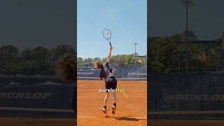 The ideal toss on your serve in terms of laterality [upl. by Sualokin199]