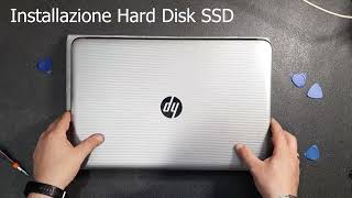 Montaggio Hard Disk SSD su Portatile HP [upl. by Ferdinande]