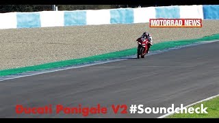 Soundcheck Ducati Panigale V2 [upl. by Nickelsen]