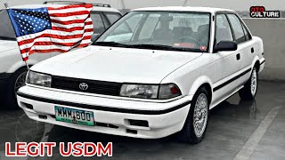 1992 Toyota Corolla LE Variant USDM quotSmall Bodyquot  Otoculture [upl. by Akilegna]