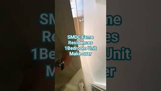 SMDC Fame Residences 1 Bedroom Condo Make Over CondoMakeover CondoFurnishing [upl. by Clellan937]