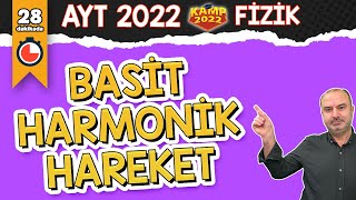 Basit Harmonik Hareket  AYT Fizik kamp2022 [upl. by Fortuna]