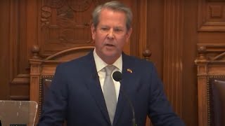 Gov Kemp delivers State of the State [upl. by Giess581]