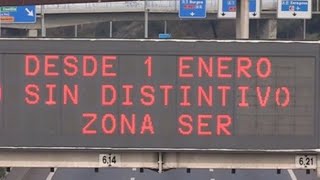 El centro de Madrid cierra el acceso a los coches más contaminantes [upl. by Redfield557]