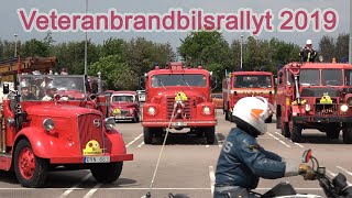 Veteran Fire Truck ParadeVeteranbrandbilsrally Helsingborg SE  62019 [upl. by Sixela]