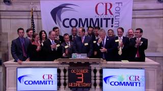 Corporate Responsibility Magazine amp NYSE Euronext Host 2nd Annual COMMITForum Executive Summit [upl. by Monsour396]