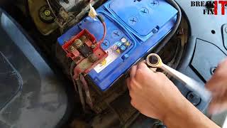 Battery Bracket Install Fixing Loose Battery [upl. by Gnim98]