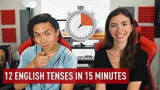 ENGLISH TENSES EXPLAINED IN 15 MINUTES [upl. by Sig]