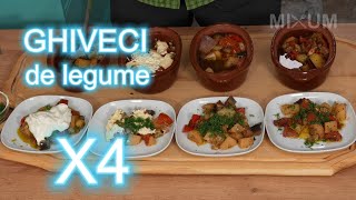 MIXUM  Ghiveci de legume in 4 feluri  Facut incet pe indelete [upl. by Anaes544]