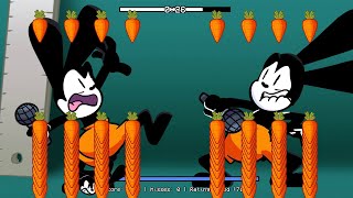 FNF Oswald VS ​Oswald FNF Carrots Orange FNF VS OSWALD [upl. by Macmahon]