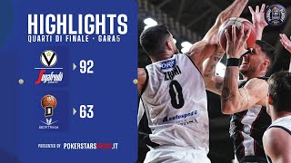 Virtus Segafredo Bologna – Bertram Derthona Tortona  Quarti di finale  Gara5 [upl. by Noland]