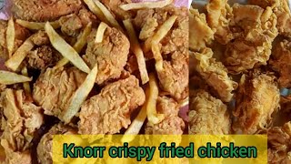 Crispy fried chicken recipe  knorr crispy fried chicken recipe without skin [upl. by Viking149]