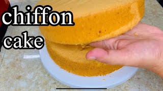 Easy chiffon cake recipefoolproof chiffon cake recipeTita’s Kitchenette [upl. by Elleahcim]