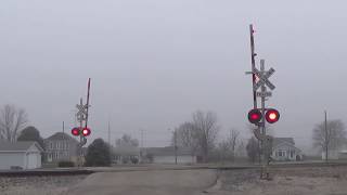 Court St Grade Crossing Kinsman IL 12615 [upl. by Dorolisa]