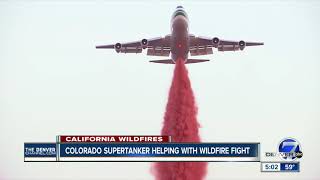 Coloradobased SuperTanker takes on California wildfires [upl. by Schwenk]