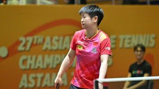 中国代表に激震 世界ランク1位・孫穎莎が全種目棄権で帰国へ＜ITTFアジア卓球選手権2024＞ [upl. by Alonso]