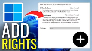 How to Add Administrator Rights in Windows 10  Full Guide [upl. by Amikan]