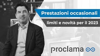 COLLABORATORI occasionali nuove CONDIZIONI e LIMITI [upl. by Aran]