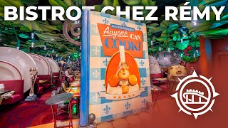 🇫🇷 DISNEYLAND PARIS Bistrot Chez Rémy  Restaurant Walkthrough 4K [upl. by Redleh]