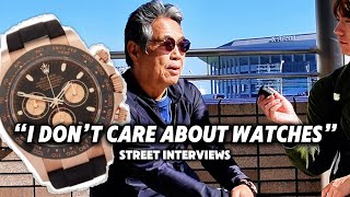 Asking what watches Japanese people are wearing [upl. by Anniroc]