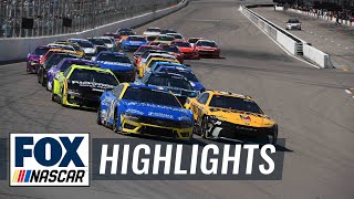 NASCAR Cup Series Enjoy Illinois 300 Highlights  NASCAR on FOX [upl. by Iahs]