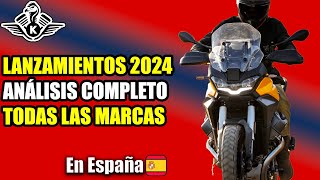 LANZAMIENTOS DE MOTOS 2024  Todas las marcas BMW Ducati Yamaha Honda Kawasaki Harley y más [upl. by Voltz831]