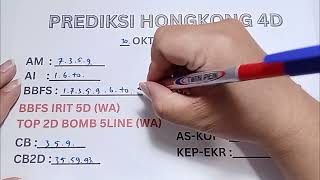 PREDIKSI HK MALAM INI 30 OKTOBER 2024  BOCORAN TOGEL HONGKONG MALAM INI  PREDIKSI HK MALAM INI 4D [upl. by Boff]