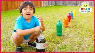 Top 10 Science Experiments you can do at home for kids with Ryan ToysReview [upl. by Isnyl]