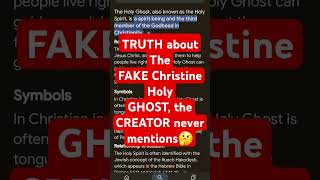 The CREATOR never mentioned Holy GHOST [upl. by Conover]