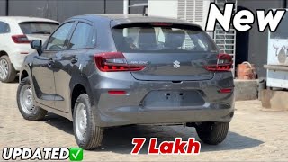 New BALENO 2024 Updated Model  Maruti Suzuki BALENO 2024 Grey Colour Review [upl. by Nymzaj]