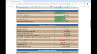 DustRX Hydro Savings Calculator [upl. by Nwahsat]