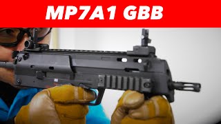 東京マルイ MP7A1 ガスブローバック 実射 レビュー86 [upl. by Lednyc]