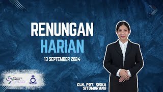 RENUNGAN HARIAN HKBP CIJANTUNG  Jumat 13 September 2024 [upl. by Ginnie]