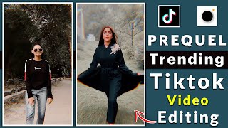 Prequel App Video Editing Tutorial  Tiktok New Trending Video Effect [upl. by Hinkle]