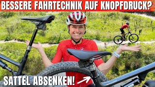 Absenkbare Sattelstütze am MTB Sinnvoll oder überflüssig Dropper Seat Post [upl. by Jareen]