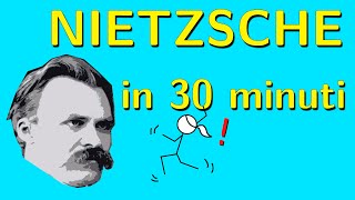 La Filosofia di Nietzsche  spiegato BENE [upl. by Anirtek]