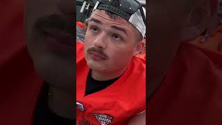 His emotions were all over the place…cfb bgsu homecoming [upl. by Yziar]