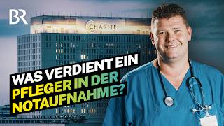 Notfälle versorgen in der Charité Berlin Gehalt eines Fachkrankenpflegers  Lohnt sich das  BR [upl. by Diannne]