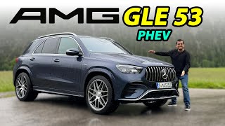 Mercedes GLE 53 AMG Hybrid driving REVIEW [upl. by Enixam]