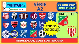 ⚽ CAMPEONATO PAULISTA SÉRIE A2 – VELO CLUBE E NOROESTE SUBIRAM [upl. by Annawyt]