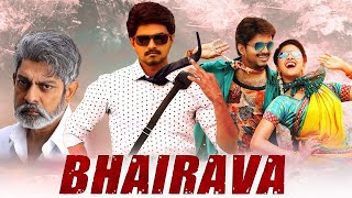 Bhairavaa Full Movie In Hindi Dubbed  Thalapathy Vijay Keerthy Suresh  Facts amp Review [upl. by Keyek]