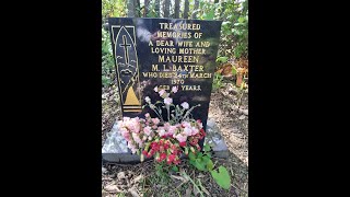 HEADSTONE REGILDING  RELETTERING  IN GOLD LEAF [upl. by Esinad]