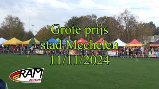 Grote prijs stad Mechelen RAM atletiek 11112024 [upl. by Oap]